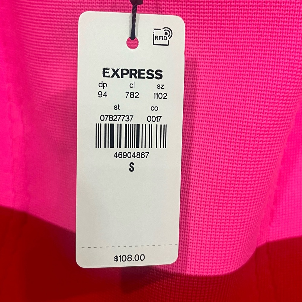 Express Colorblock Maxi Bandage Dress New with Tags - Picture 3 of 4